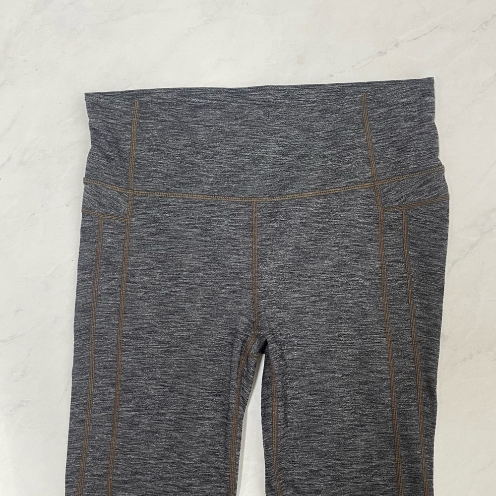 Athleta Gray Skinny Leggings Size Medium - Picture 3 of 7